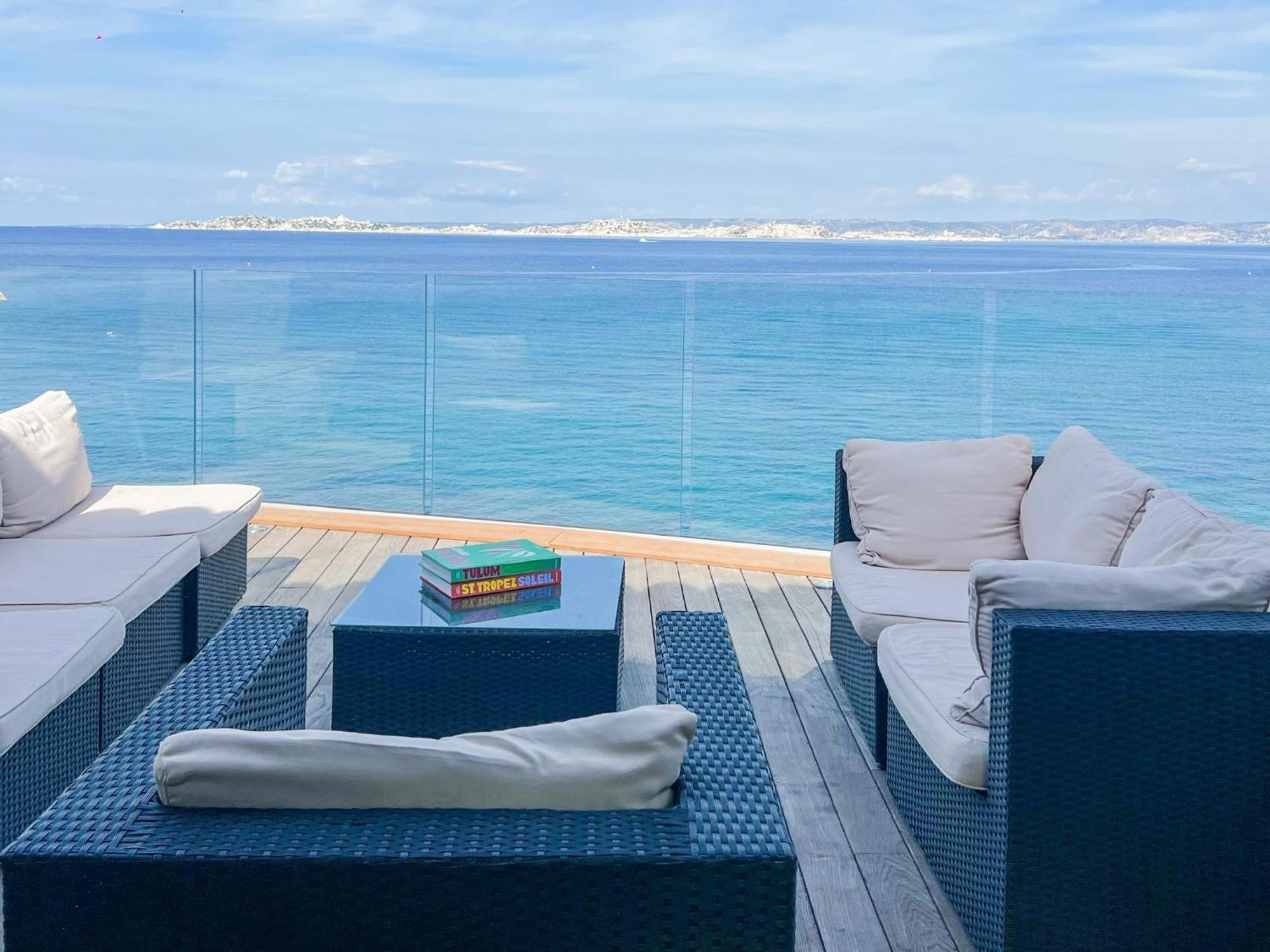Villa Luxe Vue Mer Panoramique - Sauna-Hamam - Jacuzzi Marseille Eksteriør bilde